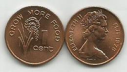 Fiji 1 Cent 1978. KM#39 FAO High Grade - Fidji