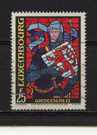 LUXEMBOURG - Y&T N° 1179° - Vitraux - Wenceslas II - Oblitérés