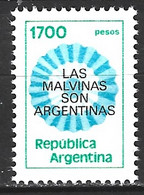 ARGENTINE. N°1288 De 1982. Les Malouines Sont Argentines. - Other & Unclassified