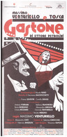 Brochure Di "Gastone" Di Petrolini  Con Massimo Venturiello E Tosca - Programmes