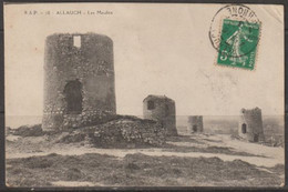 Carte P De 1913  ( Allauch / Les Moulins ) - Allauch