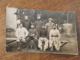 Delcampe - A1057 SENNELAGER DEUTSCHLAND - PHOTO OF SOLDIERS 1915? MILITARIA UNIFORMS - Paderborn