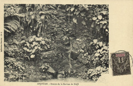 Comoros, ANJOUAN, Source Of The Daji Ravine (1910s) Postcard - Comorre