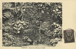 Comoros, ANJOUAN, Source Of The Daji Ravine (1910s) Postcard - Comores