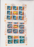 YUGOSLAVIA,1997 Sheet Set   Tennis  Used - Used Stamps