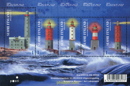 132113 MNH FINLANDIA 2003 FAROS - Used Stamps