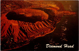 Hawaii Oahu Aerial View Diamond Head And Black Point - Oahu