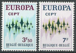 BELGIEN 1972 Mi-Nr. 1678/79 ** MNH - CEPT 1972 - 1972