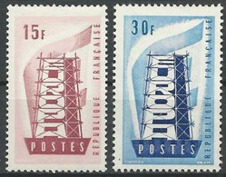 FRANKREICH 1956 Mi-Nr. 1104/05 ** MNH - CEPT - 1956