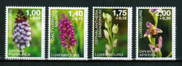 LUXEMBOURG 2022 FLORA Plants. Flowers ORCHIDS - Fine Set MNH - Unused Stamps