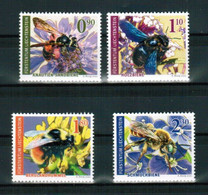 LIECHTENSTEIN 2022 FAUNA Animals. Insects BEES - Fine Set MNH - Nuevos