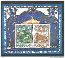 Danemark 1999 Bloc Feuillet N° 13 Neuf Messagers Du Printemps Oiseaux - Blocks & Sheetlets