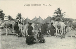 CPA -Afrique Occidentale - Village Indigène - Kinder