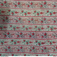 2 Rideaux Pièce De Tissu Ancienne Pour Confectionner Robe De Poupee 118x130 - Gordijnen