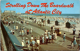 New Jersey Atlantic City Strolling Down The Boardwalk 1962 - Atlantic City