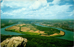 Tennessee Chattanooga Lookout Mountain Moccasin Bend Seen From Point Lookout - Chattanooga