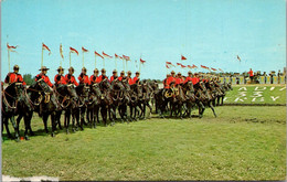 Royal Canadian Mounted Police In The Famous Musical Ride - Police - Gendarmerie