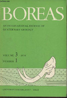 Boreas, An International Journal Of Quaternary Geology Vol. 3, N°1- 1974-Sommaire: Younger Dryas End Moraines Between Ha - Autre Magazines