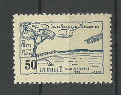 FRANCE 1922 La Baule Aviation Soc. De Propaganda Aeronautique Air Plane Flugzeug * - Aviation