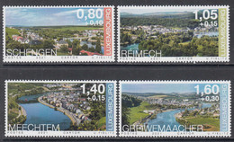 2021 Luxembourg River Towns  Complete Set Of 4  MNH @  BELOW FACE VALUE - Neufs