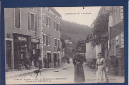 CPA [07] Ardèche > Saint Sauveur De Montagut Voir Dos - Other & Unclassified