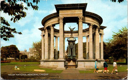 (4 Oø 26) OLDER -  Posted - Wales - Cardiff Welsh National Memorial - Glamorgan