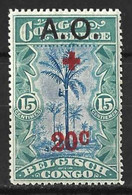 BELGIAN CONGO...." 1918.."......+20c.....A.O. GERMAN EAST AFRICA......MH... - Unused Stamps
