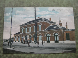 SOTTEGEM - LA GARE 1913 ( Gekleurd ) - Zottegem