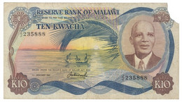 Malawi - 10 Kwacha - 01.01.1981 - Pick 16.d - Série J/J - Malawi