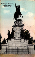 Virginia Richmond Washington Square Washington Monument 1917 - Richmond