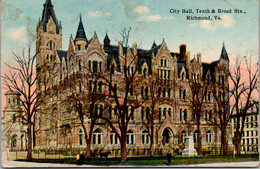 Virginia Richmond City Hall 1915 - Richmond