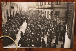 AK 1910 Cpa Carte Photo Sortie De Prison Abbé Wetterlé Colmar Gruss Aus Gruß Deutsches Reich Elsass Alsace - Sonstige & Ohne Zuordnung