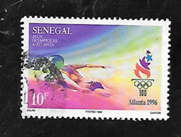 TIMBRE OBLITERE DU SENEGAL DE 1996 N° MICHEL 1440 - Sénégal (1960-...)