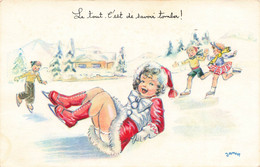 JANSER - ILLUSTRATEUR - THEMES; PARINS à GLACE - PATINAGE - Janser