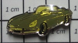 414A Pin's Pins / Beau Et Rare / AUTOMOBILES / JAGUAR TYPE E CABRIOLET GRIS CLAIR - Jaguar