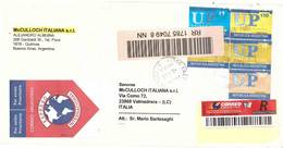 UNIDAD POSTAL RACCOMANDATA INTERNAZIONALE PER ITALIA - Covers & Documents