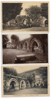 3 CPA   87      SAINT LEONARD DE NOBLAT   -     RUINES DE L ABBAYE DE L ARTIGE - Luoghi Santi