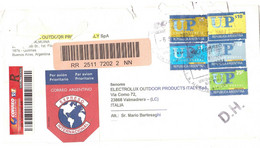 UNIDAD POSTAL RACCOMANDATA INTERNAZIONALE PER ITALIA - Briefe U. Dokumente