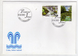 Enveloppe 1er Jour LUXEMBOURG Oblitération LUXEMBOURG 22/05/2001 - FDC