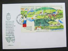 BRIEF FDC Liechtenstein   /// Y5844 - Lettres & Documents