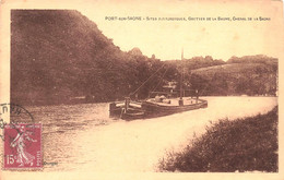 PORT SUR SAONE - Grottes De La Baume, Chenal De La Saône - Beau Plan De PÉNICHE - VENTE DIRECTE X - Port-sur-Saône