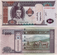 MONGOLIA         100 Tögrög       P-W73       2020      UNC - Mongolie