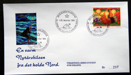 Greenland 1999 Cover  Minr.345  KANGERLUSSUA   (lot  787 ) - Covers & Documents