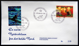 Greenland 1999 Cover  Minr.345  KANGERLUSSUA   (lot  787 ) - Storia Postale