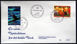 Greenland 1999 Cover  Minr.345  KANGERLUSSUA   (lot  787 ) - Brieven En Documenten