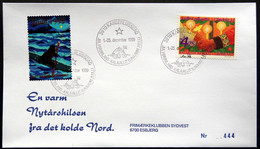 Greenland 1999 Cover  Minr.345  KANGERLUSSUA   (lot  787 ) - Storia Postale