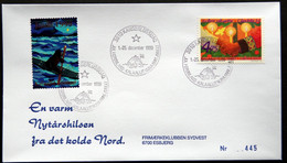 Greenland 1999 Cover  Minr.345  KANGERLUSSUA   (lot  787 ) - Briefe U. Dokumente