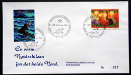 Greenland 1999 Cover  Minr.345  KANGERLUSSUA   (lot  787 ) - Storia Postale