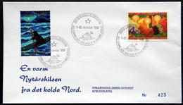 Greenland 1999 Cover  Minr.345  KANGERLUSSUA   (lot  787 ) - Lettres & Documents