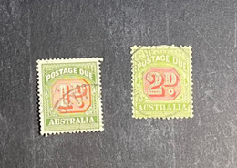(stamp 25-2-2023) Australia - Postage Due Stamp (2) - Portomarken
